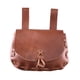 thumbnail image 2 of Retro Cintura Cinturón Bolsa Bolsa PU Monedero Alforja Para Viaje Cosplay Senderismo Marrón, 2 of 2