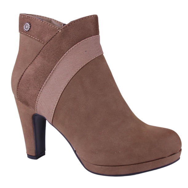Botin Chalada Mujer Bambina-5 Taupe Moda