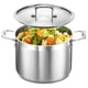 thumbnail image 1 of Inducción Stockpot Bakken de acero inoxidable cepillado de 8 litros, 1 of 9