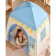 thumbnail image 2 of Casita Infantil con Cortinas Estrellas y Ventanas de Malla, 2 of 6