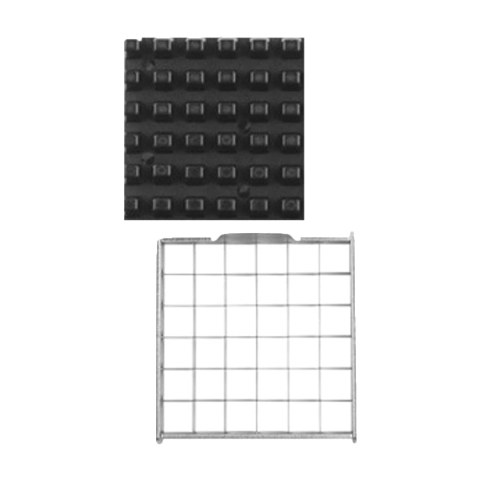 Magideal - Accesorio De Hoja De Repuesto Para Cortador De Patatas Fritas, Cortador De Verduras Para Cocina Casera, Manual De Piezas Para Pepinos, Cebolla, Ñame Y 36 Hoyos