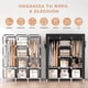 thumbnail image 4 of Armario Closet Ropero Armable Grande gris, 4 of 7