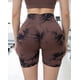 thumbnail image 4 of Calza Corta Mujer Fitness Pretina Cruzada Push Up Tie Dye, 4 of 5