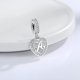 thumbnail image 3 of Dije Letra R Plata 925 Corazón Compatible Pulsera Europea, 3 of 3