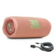 thumbnail image 1 of Altavoz Bluetooth JBL Flip 7 rosa con cable trenzado USB-C, 1 of 3