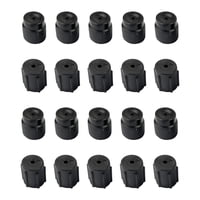 Ioensy - 20 Piezas De Accesorios Del Sistema De Ca Reparación De Tapas De Válvula De Aire Acondicionado A Prueba De Fugas