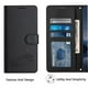 thumbnail image 4 of Funda tipo cartera FOXDOCK para Samsung Galaxy S9 con soporte, ranuras, RFID, diseño de gato, 4 of 5