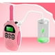 thumbnail image 5 of Walkie - Talkie Para Niños, 2 Walkie - Talkies, 600 Mah De Batería, Con Linterna, 3 Kilómetros De Llamadas De Larga Distancia, Regalos De 3 A 12 Años Para Exteriores, Senderismo, Camping, 5 of 6