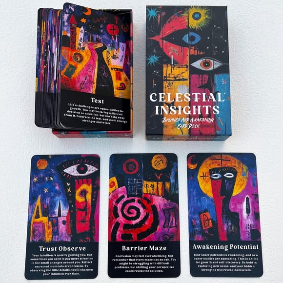 Cartas Oráculo soulme Inner Wisdom, mazo espiritual de 56 piezas