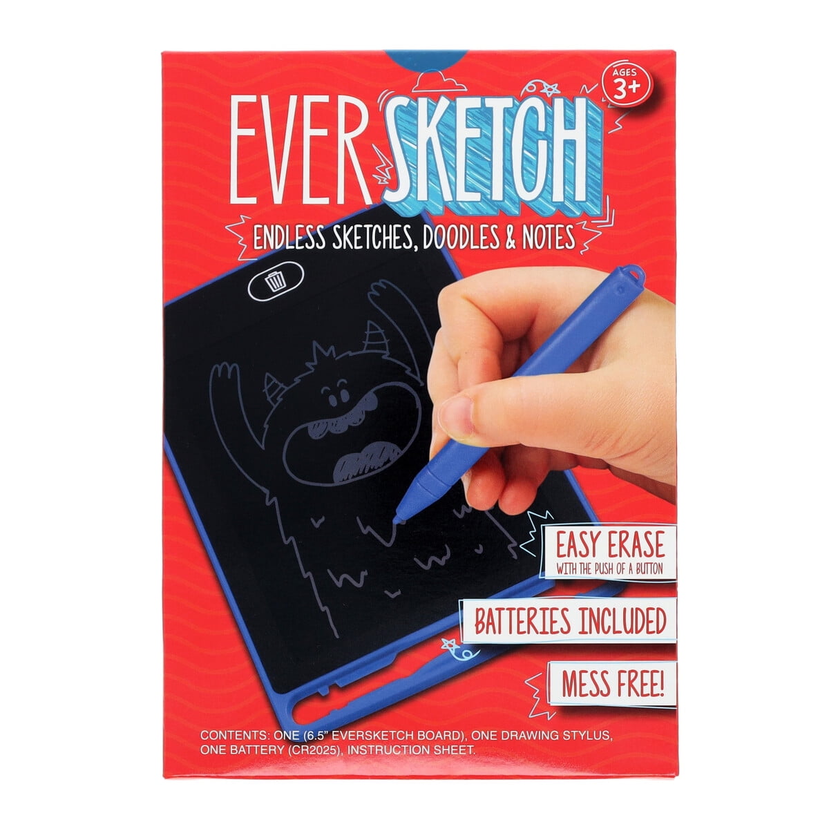 Tablet De Dibujo Eversketch 6.5 Pulgadas Niños Con Lápiz
