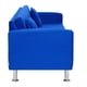 thumbnail image 3 of Sofa New Retro 3c Felpa 12 Azul Rey, 3 of 6