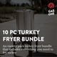 thumbnail image 2 of Freidora GasOne 30QT 10QT Set Pavo Pescado Propano Exterior, 2 of 3