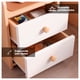 thumbnail image 3 of Velador Mueble Organizador Con Repisas Cajones Madera Dormitorio, 3 of 8
