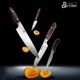 thumbnail image 4 of Juego de cuchillos DDF iohEF de 16 piezas, acero inoxidable y mango de Pakkawood, 4 of 8