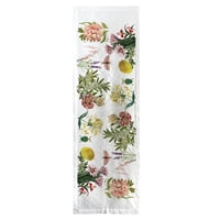 Tuyo Print - Camino De Mesa Velo Organza Botánica