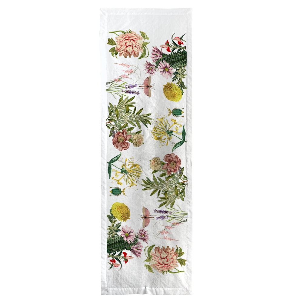 Tuyo Print - Camino De Mesa Velo Organza Botánica