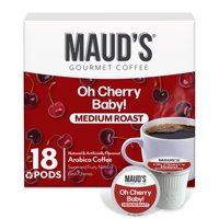 Coffee Pods Maud'S Con Sabor A Cereza, 18 Quilates, Tostado Medio, 100% Arábica