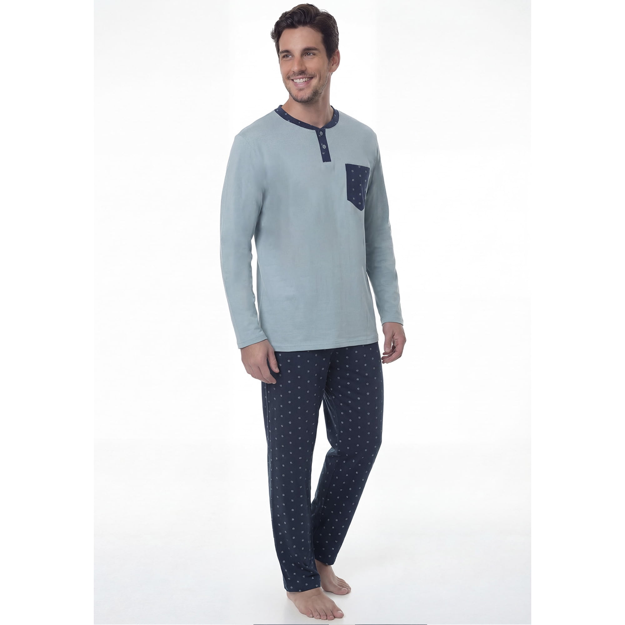 Pijama De Hombre Algodón 67.01819 Kayser