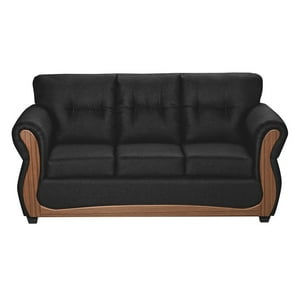 Colbox - Sofá Blazer 3 Cuerpos Tela Negro