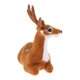 thumbnail image 1 of Simulación Navidad Elk Felpa Reno Modelo Juguete Marrón Claro Hombre Sentado, 1 of 5