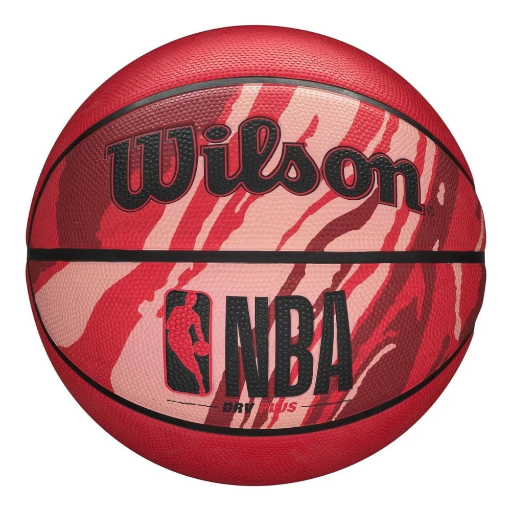 Wilson - Balón Basketball Nba Drv Plus Outdoor Tamaño 7 Rojo Granito