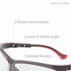 thumbnail image 4 of Gafas de Seguridad Honeywell Genesis XC Negro con Lente Transparente, 4 of 7