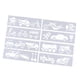 thumbnail image 5 of 8 Estilo Diario Dibujo Plantilla Plantillas Conjunto Scrapbooking DIY Tarjeta Coche, 5 of 5