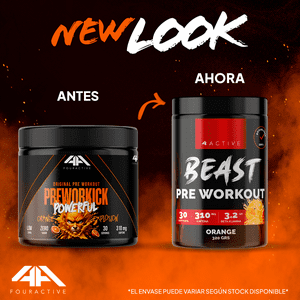 4Active - Preworkick (30 Serv) - Orange