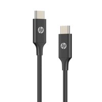 Hp - Cable De Datos Tipo C A Tipo C, Carga Rápida Hasta 60W, Trasmisión De Datos Hasta 5Gbps, 1 Metro