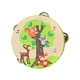 thumbnail image 4 of Pandereta De Mano De Madera, Juguete Educativo Con Campanas De Mano Para Juegos De Baile, Juguetes KTV De 15 Cm, Zorro, 4 of 5