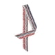 thumbnail image 1 of INSPIRE CHIC Bufandas Elegantes y Delgadas de Mujer con Punta Doble Lado para Ocio Rojo Blanco, 1 of 5