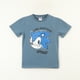 thumbnail image 1 of Polera Manga Corta Niño Lentejuelas Speed Azul Sonic, 1 of 3