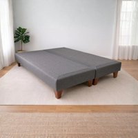 Construcsofá - Base King Tela Gris Medio