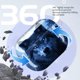 thumbnail image 5 of Funda para AirPod Pro 3 SXboxing Lobo Luna con llavero, 5 of 7