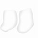 thumbnail image 1 of 10 Pares De Calcetines Blancos Para Mu?ecas De 18 Pulgadas, 1 of 1
