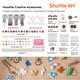 thumbnail image 4 of Kit De Arcilla Polimérica 82 Colores Con Herramientas Y Accesorios, 4 of 9