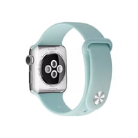 Genérico - Correa Botón Compatible Iwatch Apple Watch 42/44/45Mm Turquesa