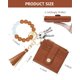 thumbnail image 2 of Cartera Sunpour RFID Pequeña de Cuero Vegano con Llavero, 2 of 7