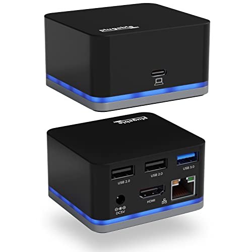 Miniestación de acoplamiento UD-CUBE USB-C enchufable con HDMI 4K