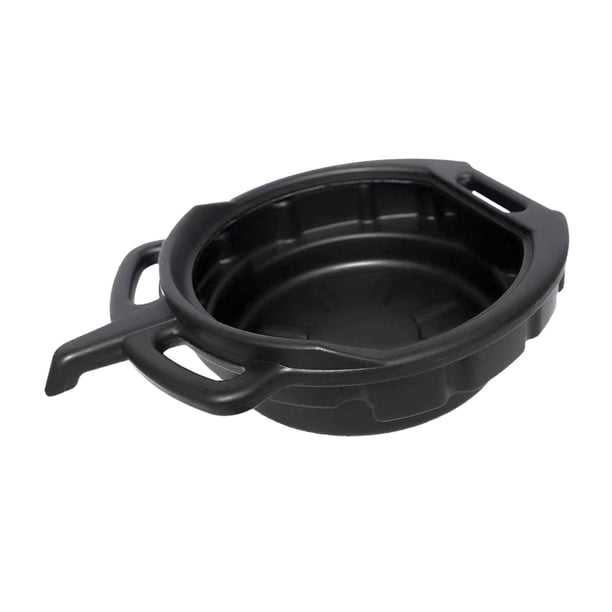 Bandeja de Drenaje de Aceite, Herramienta de Reparación Automotriz para Autos Y Motocicletas, Universal, Resistente Al Aceite, Negra, a Prueba de Fuga 10 litros