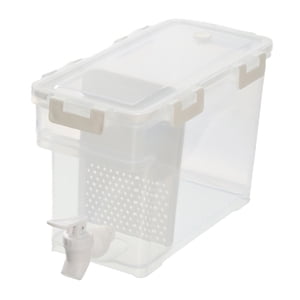 Bothyi - Hervidor Frío Con Dispensador De Bebidas De Tarro De Jugo De Grifo Para Bar Comedor Frigorífico 6L Blanco