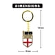 thumbnail image 3 of Llavero 2026 Fifa World Cup Inglaterra De Metal, 3 of 4