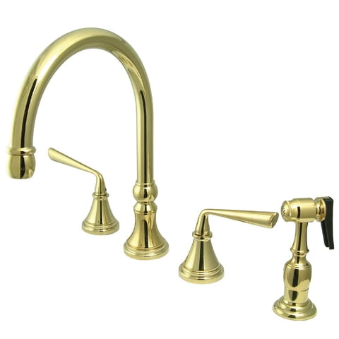 Grifo Kingston Brass Ks2792Zlbs De Latón Pulido Generalizado