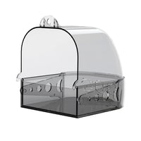 Magideal - Pájaro Colgante, Nido Para Dormir, Herramienta De Baño, Caja De Ducha, Jaulas Para Pájaros, Baño, Bañera Para Periquitos, Mascotas, Loros, Cacatúas, L