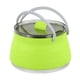 thumbnail image 1 of Olla De Cocina De Silicona Plegable Para Acampar De 1L, Tetera De Senderismo, Tetera, Verde, 1 of 3