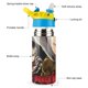 thumbnail image 3 of One-Punch Man Botella de Agua con Tapa Pop Top de Un Toque, Acero Inoxidable, a Prueba de Fugas, para Deportes, Botella Infantil azul 12 oz, 3 of 6