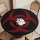 thumbnail image 5 of 28 Años Después theme Fitted Round Tablecloths Elastic Edged Table Covers Waterproof Table Cloth For Kitchen Holiday Party Tables Decor 150cm, 5 of 6