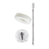 Ioensy - Herramienta De Corrección De Uñas Encarnadas Cuidado De Los Pies Reutilizable De Acero Inoxidable 40