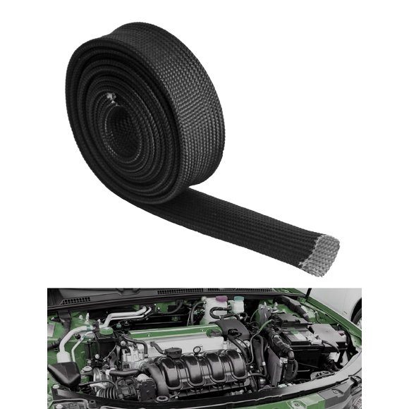 Manga aislante térmica Alioncar 2,5 cm x 3 m negra para cables