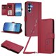 thumbnail image 1 of Funda Cartera Trébol para Samsung Galaxy A15 con Ranuras Tarjetas y Carga Inalámbrica Rojo, 1 of 6